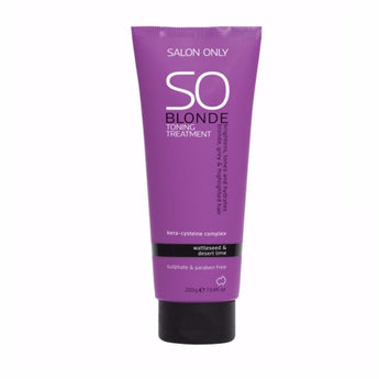 SO Blonde Toning Treatment 200ml Brighten Tones and Hydrates Sulphate Free - On Line Hair Depot