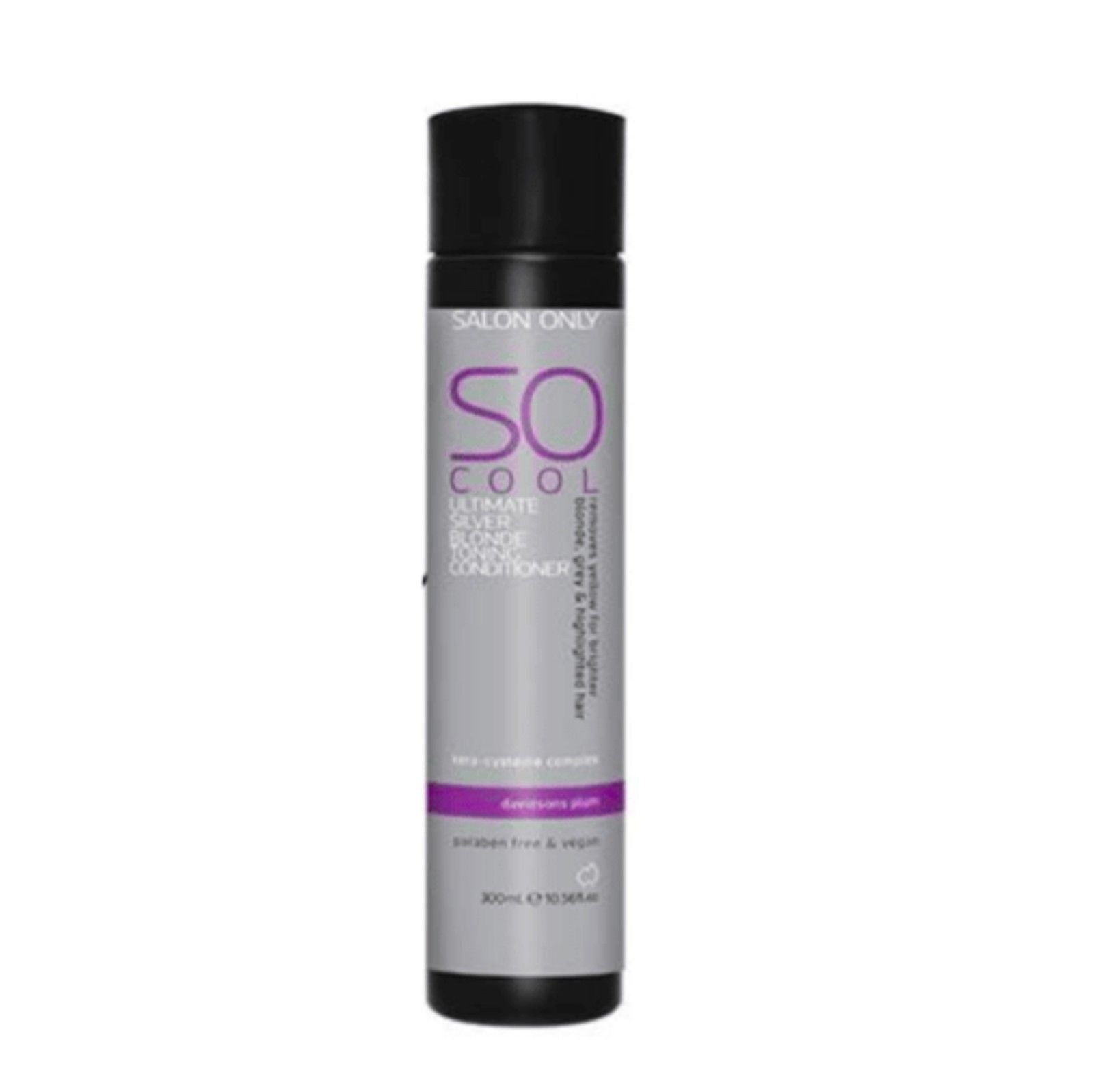 SO Cool Ultimate Silver Blonde Toning Conditioner 300ml removes yellow - On Line Hair Depot