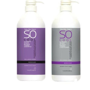 SO Cool Ultimate Silver Blonde Toning 1lt Duo Paraben Free & Vegan - On Line Hair Depot