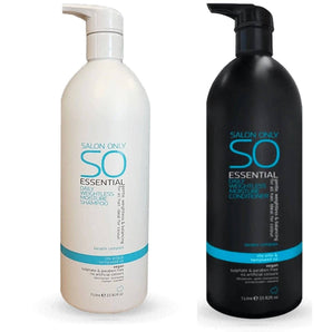 SO Salon Only Essential Daily Shampoo & Conditioner 1lt Duo SO Salon Only - On Line Hair Depot