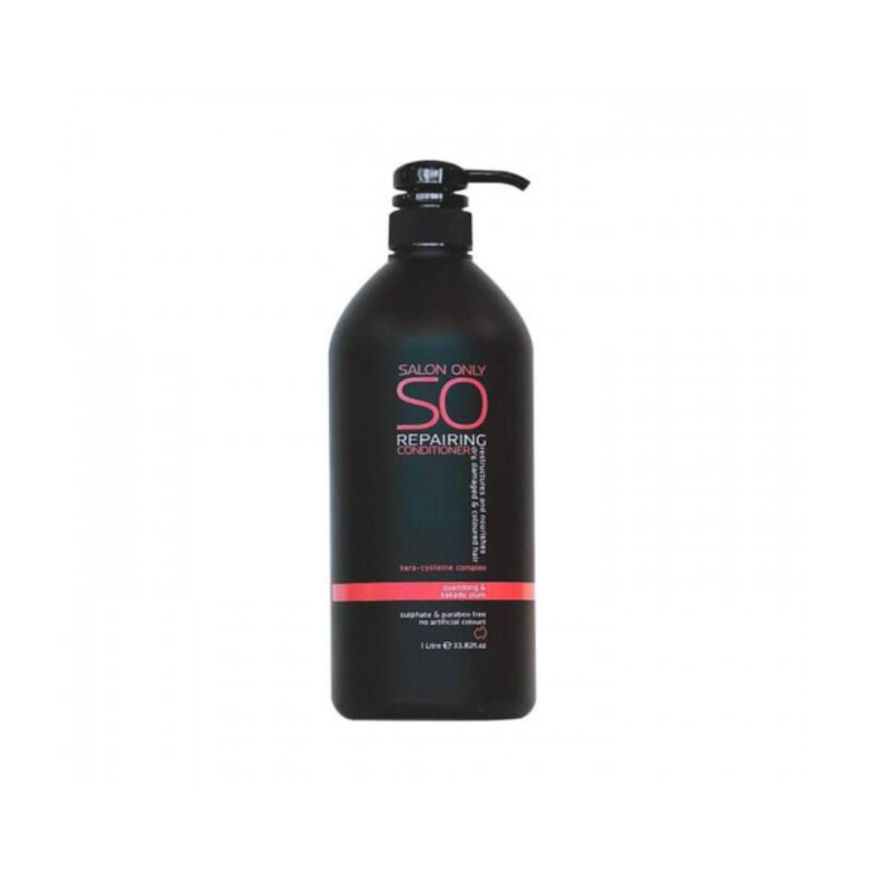 SO Repairing Conditioner 1lt Sulphate & Paraben Free Recontsruct & Nourish - On Line Hair Depot