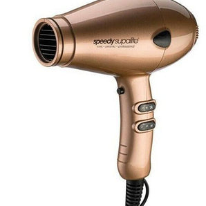 Speedy Supalite Ionic Ceramic Proffesional Hairdryer Gold 2200 watt SPEEDY - On Line Hair Depot