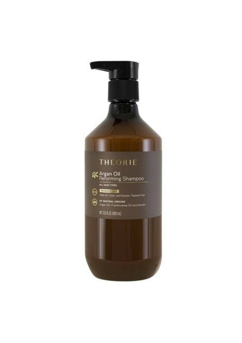 Theorie Argan Oil Reforming Hair Shampoo and Conditioner 400 ml Duo - On Line Hair Depot