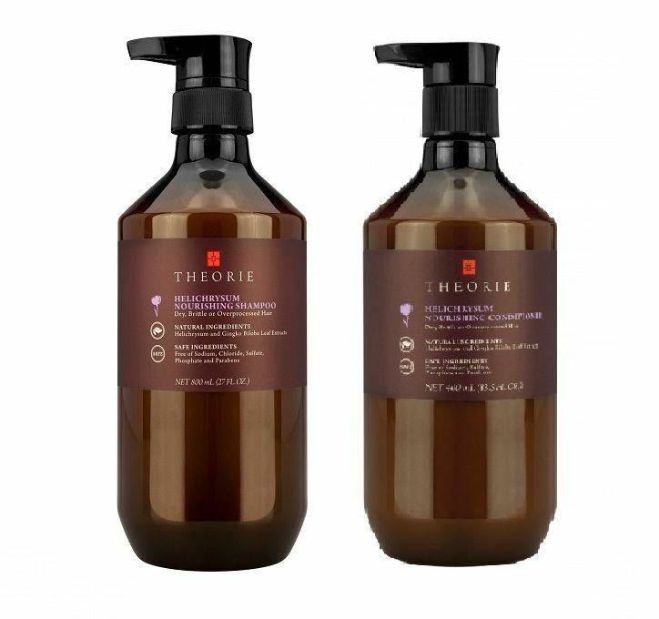 Theorie Helichrysum Nourishing Hair Shampoo & Conditioner 800 ml Duo - On Line Hair Depot