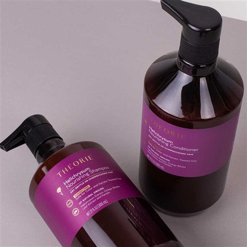 Theorie Helichrysum Nourishing Hair Shampoo & Conditioner 800 ml Duo - On Line Hair Depot