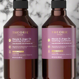 Theorie Marula and Argan Smoothing Shampoo and Conditioner 400 ml - On Line Hair Depot