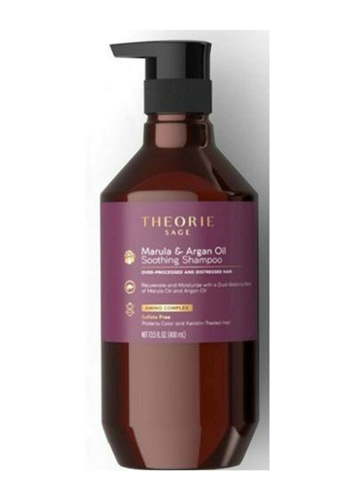 Theorie Marula and Argan Smoothing Shampoo and Conditioner 400 ml - On Line Hair Depot