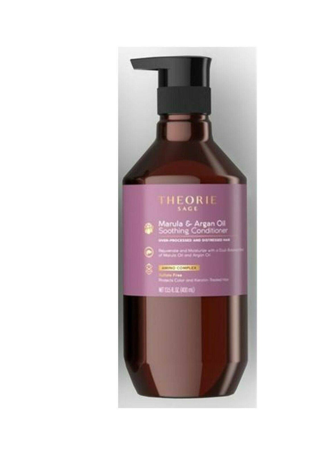 Theorie Marula and Argan Smoothing Shampoo and Conditioner 400 ml - On Line Hair Depot