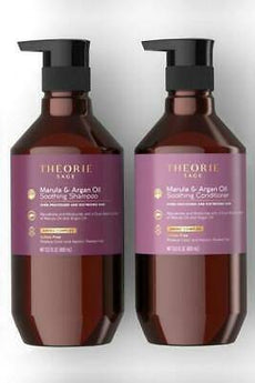 Theorie Marula and Argan Smoothing Shampoo and Conditioner 400 ml - On Line Hair Depot