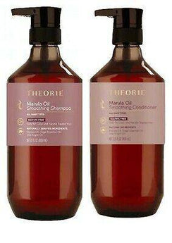 Theorie Marula Oil Smoothing Shampoo  Conditioner duo 800 ml each Sulfate Free - On Line Hair Depot