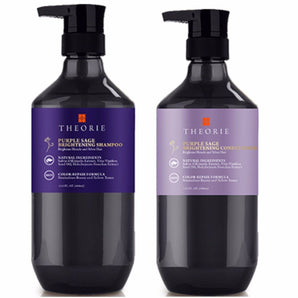 Theorie Purple Sage Brightening Shampoo and Conditioner 400mL Duo Theorie Hair Care - On Line Hair Depot