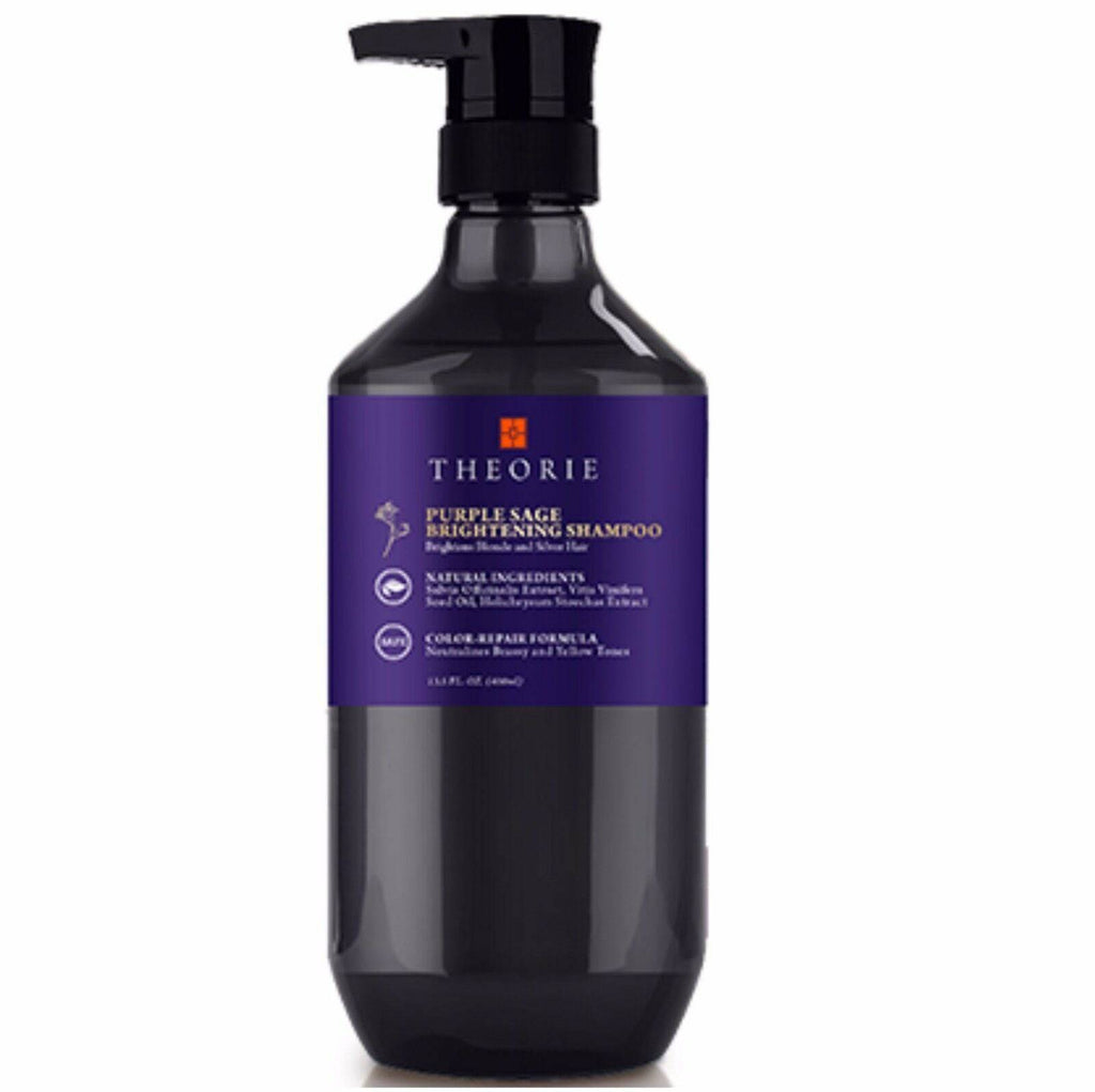 Theorie Purple Sage Brightening Shampoo and Conditioner 400mL Duo - On Line Hair Depot