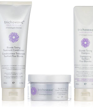 Trichovedic Blonde Keratin after care Pack Combo Trichovedic - On Line Hair Depot