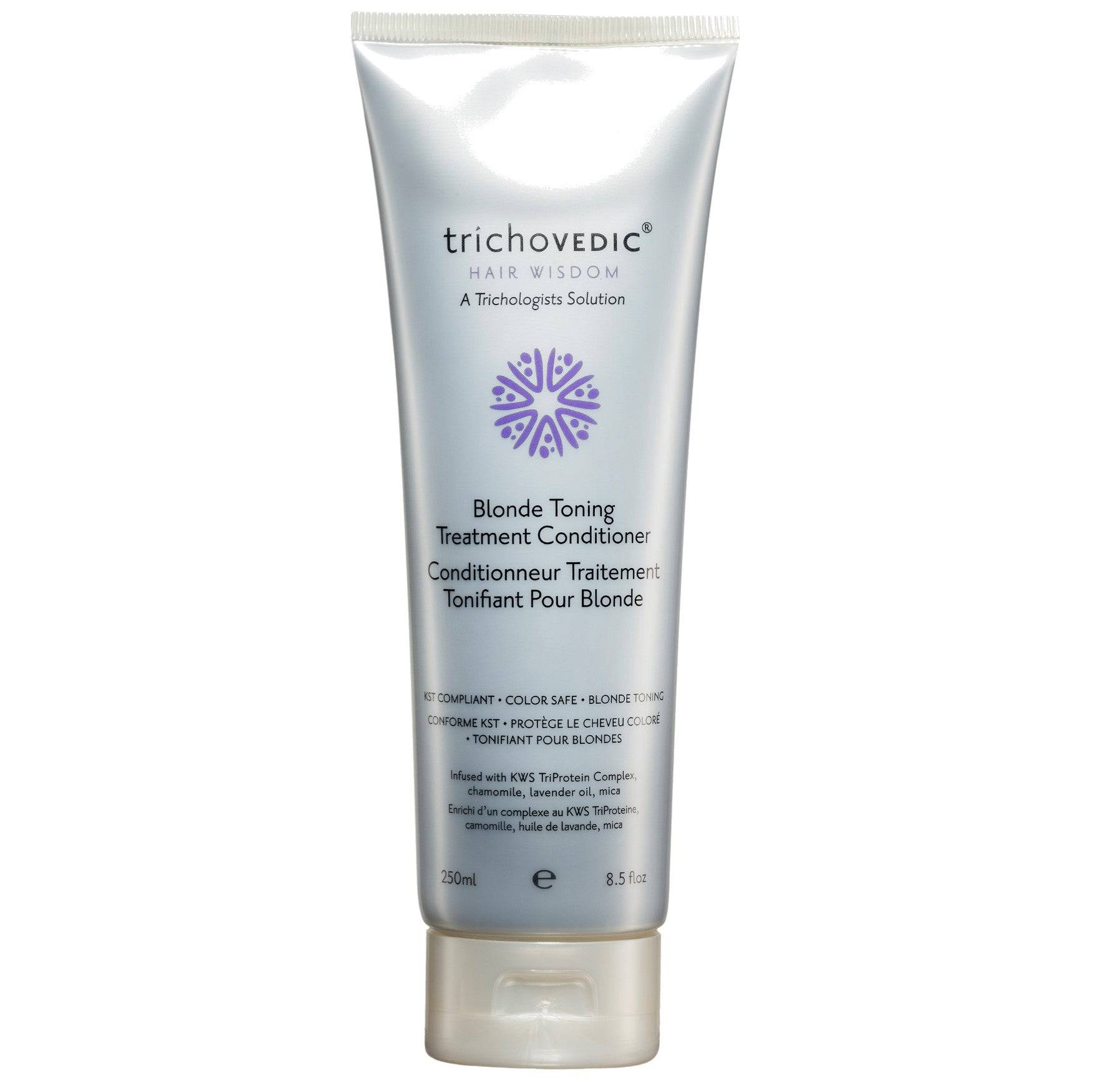 Trichovedic Blonde Toning Treatment Conditioner - On Line Hair Depot
