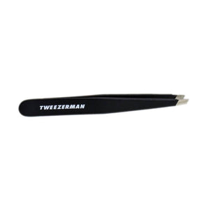 Tweezerman slant tweezer BLACK - full size Tweezerman - On Line Hair Depot