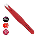 Tweezerman slant tweezer Red - full size Tweezerman - On Line Hair Depot