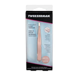 Tweezerman slant tweezer Rose Gold - full size - On Line Hair Depot