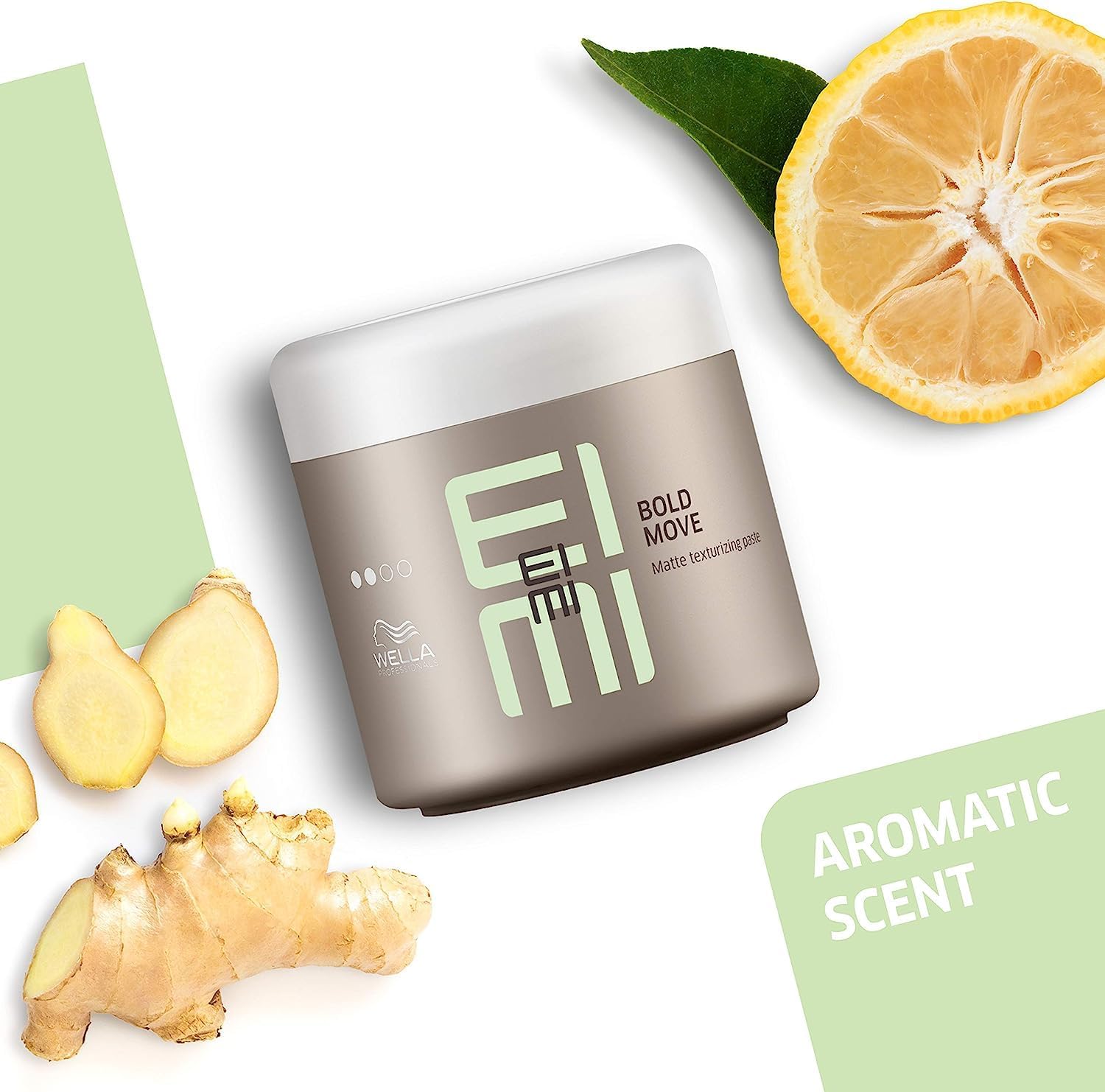 Wella Professional EIMI Bold Move, a premium texturising paste engineered for flexible hold and natural movement. This lightweight pomade delivers a smooth, non-sticky application that resists stiffness, allowing seamless styling with brush, fingers, or comb. Experience extended wear time without compromising hair flexibility, making it ideal for creating dynamic looks that maintain their shape throughout the day.