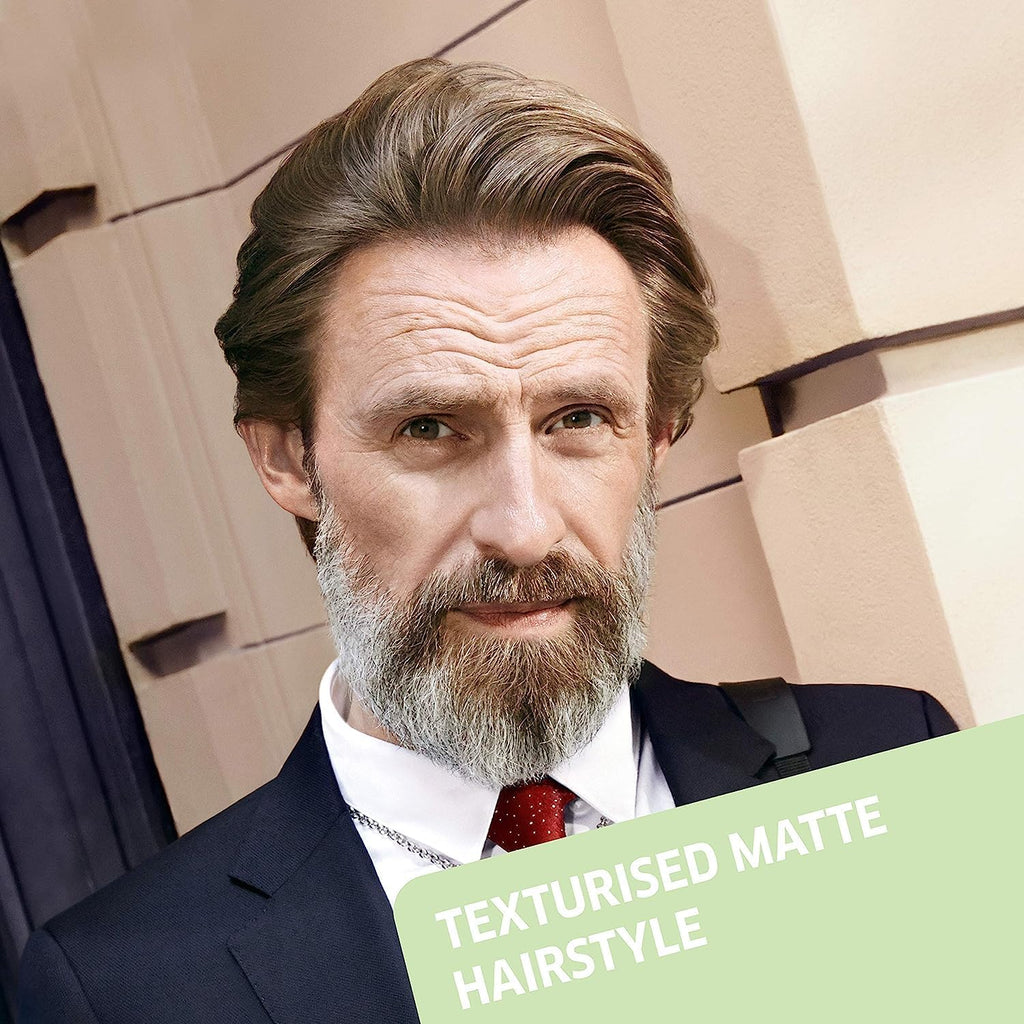 Wella Professional EIMI Bold Move, a premium texturising paste engineered for flexible hold and natural movement. This lightweight pomade delivers a smooth, non-sticky application that resists stiffness, allowing seamless styling with brush, fingers, or comb. Experience extended wear time without compromising hair flexibility, making it ideal for creating dynamic looks that maintain their shape throughout the day.