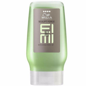 Wella EIMI Sculpt Force is an extra-strong hold styling gel that creates shaped and defined styles with a high shine finish, perfect for use in dry hair for a shaped style or wet hair for a wet look finis