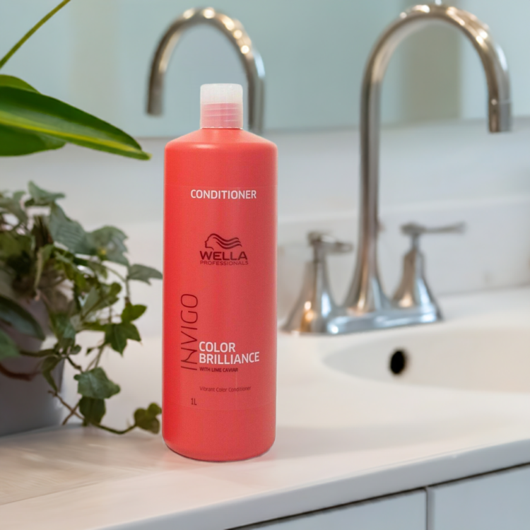 Wella Invigo Color Brilliance Conditioner 1 Litre - On Line Hair Depot
