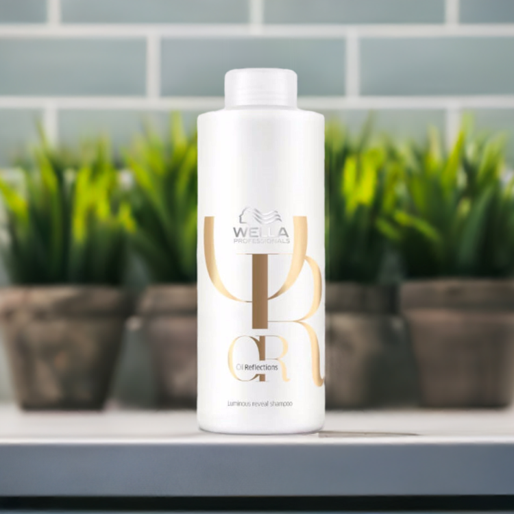 Wella Oil Reflections Shampoo 1lt Smoother and Shinier Hair - On Line Hair Depot