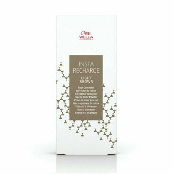 Wella Insta Recharge Powder Light Brown 2.1g Root Concealer - On Line Hair Depot