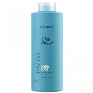 Wella Professionals Invigo Balance Aqua Pure Purifying Shampoo 1000ml Wella Professionals - On Line Hair Depot