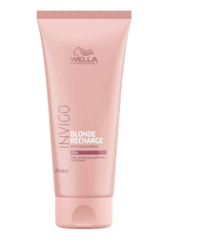 Wella Professionals Invigo Blonde Recharge Cool Blonde Refreshing Shampoo Conditioner Duo Wella Professionals - On Line Hair Depot