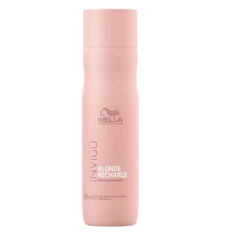 Wella Professionals Invigo Blonde Recharge Cool Blonde Refreshing Shampoo Conditioner Duo Wella Professionals - On Line Hair Depot