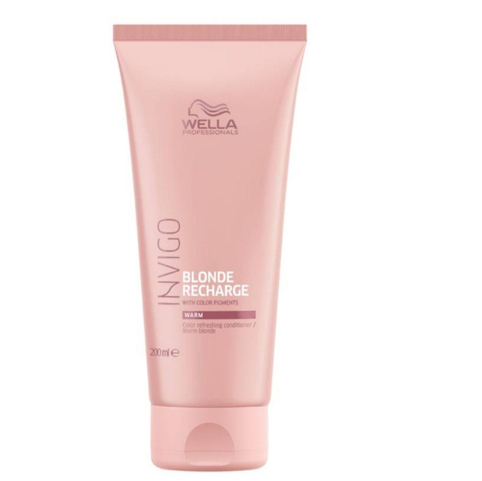 Wella Invigo Blonde Recharge Warm Blonde Refreshing Conditioner 200ml - On Line Hair Depot