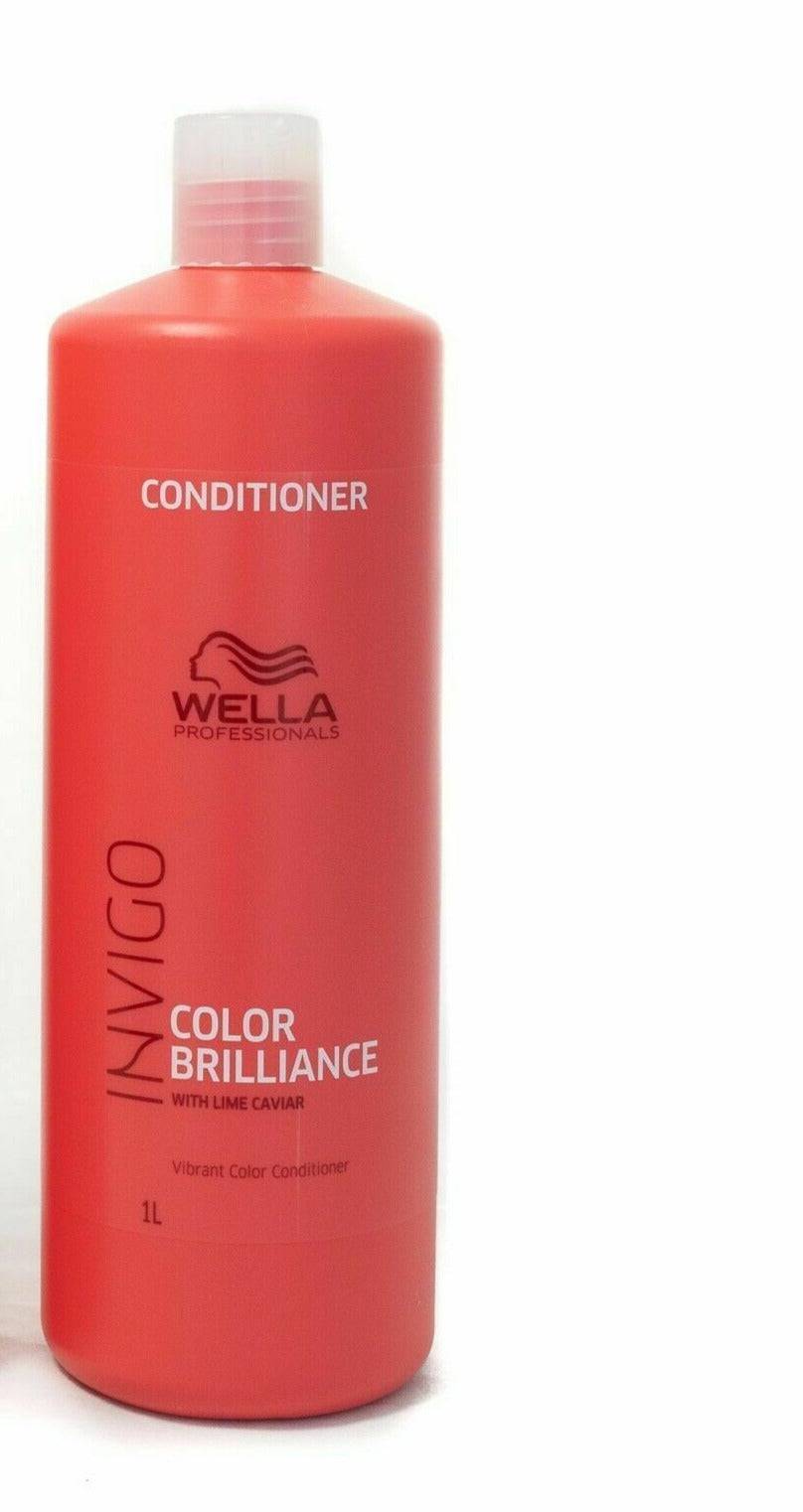 Wella Invigo Color Brilliance Conditioner 1 Litre - On Line Hair Depot
