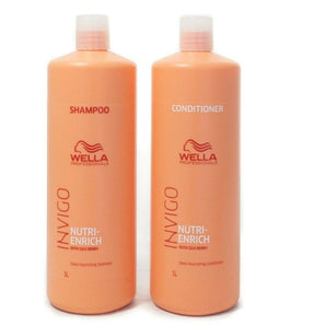 Wella Professionals Invigo Enrich Shampoo and Conditioner 1 litre Duo Wella Professionals - On Line Hair Depot