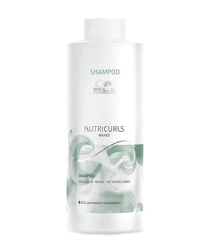Wella Professionals Nutricurls Waves Shampoo No Sulphates 1000ml Wella Professionals - On Line Hair Depot