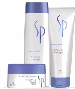 Wella SP Classic Hydrate Shampoo, Conditioner and Mask  Triple Pack Wella Professionals - On Line Hair Depot