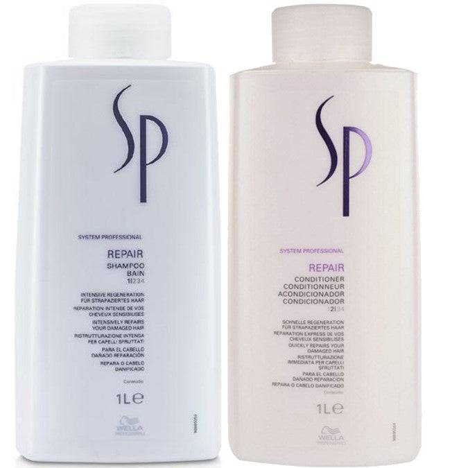 Wella SP Classic Repair Shampoo and Conditioner 1 Litre Duo Pack Wella Professionals - On Line Hair Depot