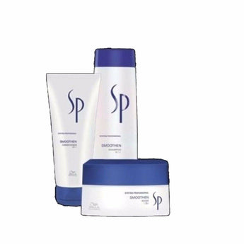 Wella SP Classic Smoothen Shampoo, Conditioner and Mask Trio Pack Wella Professionals - On Line Hair Depot