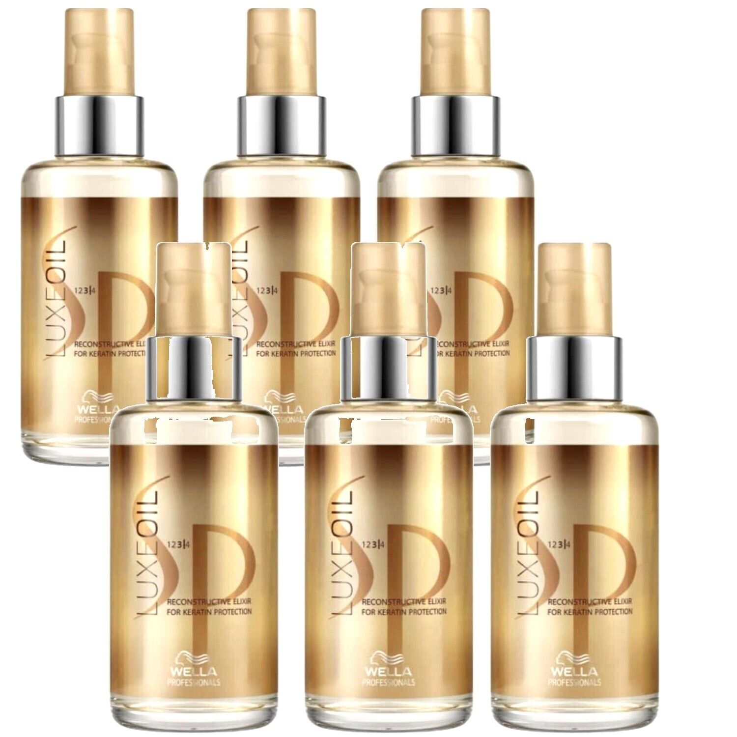 Wella SP Luxeoil  Reconstructive Elixir 30ml x 6 - On Line Hair Depot