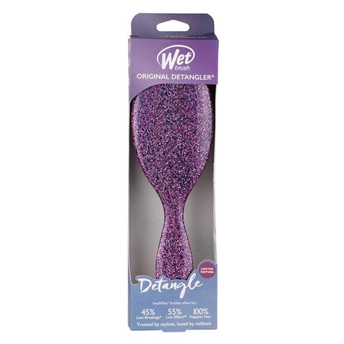 Wet Brush Awestruck Detangler Purple Shimmer - On Line Hair Depot