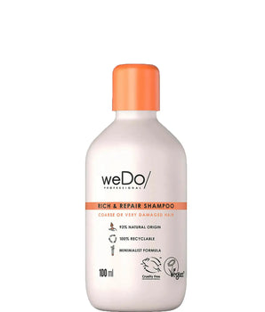 weDo Professional Rich and Repair Cleanser Shampoo 100ml Wella weDo - On Line Hair Depot