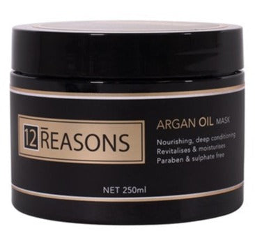 12Reasons Argan Oil Mask Treatment 250ml - On Line Hair Depot