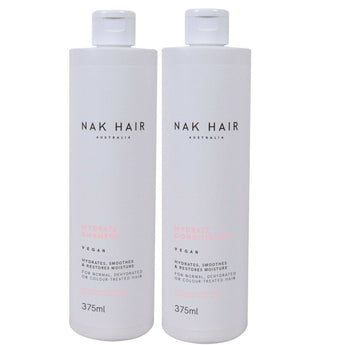 Nak Hydrate Shampoo and Conditioner 375ml Duo - On Line Hair Depot