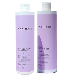 Nak Blonde Plus Shampoo and Conditioner Duo - On Line Hair Depot