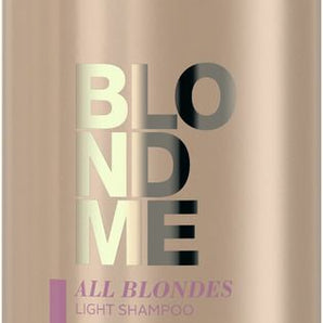 Schwarzkopf BLONDME All Blondes Light Shampoo 1000ml Schwarzkopf BlondeMe - On Line Hair Depot