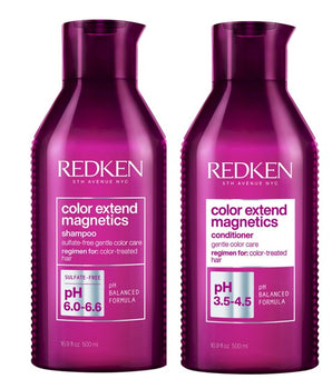 Redken Color Extend Magnetics 500ml Colour Shampoo & Conditioner DUO Treated Hair Redken Color Extend - On Line Hair Depot