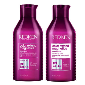 Redken Color Extend Magnetics 500ml Colour Shampoo & Conditioner DUO Treated Hair Redken Color Extend - On Line Hair Depot