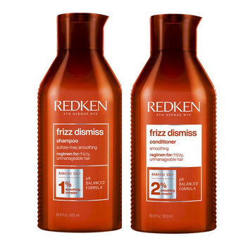 Redken Frizz Dismiss Shampoo & Conditioner 500ml Duo for humidity protection and Smoothing Redken Frizz Dismiss - On Line Hair Depot