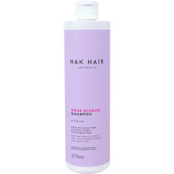 Nak Rose Blonde Shampoo 375ml - On Line Hair Depot