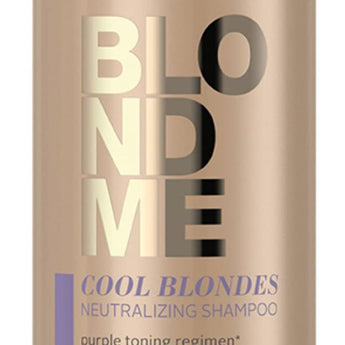 Schwarzkopf BLONDME Cool Blondes Neutralizing Shampoo 300ml Schwarzkopf BlondeMe - On Line Hair Depot