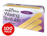 Hi Lift Wax Pro Waxing Spatulas 100 pieces - On Line Hair Depot